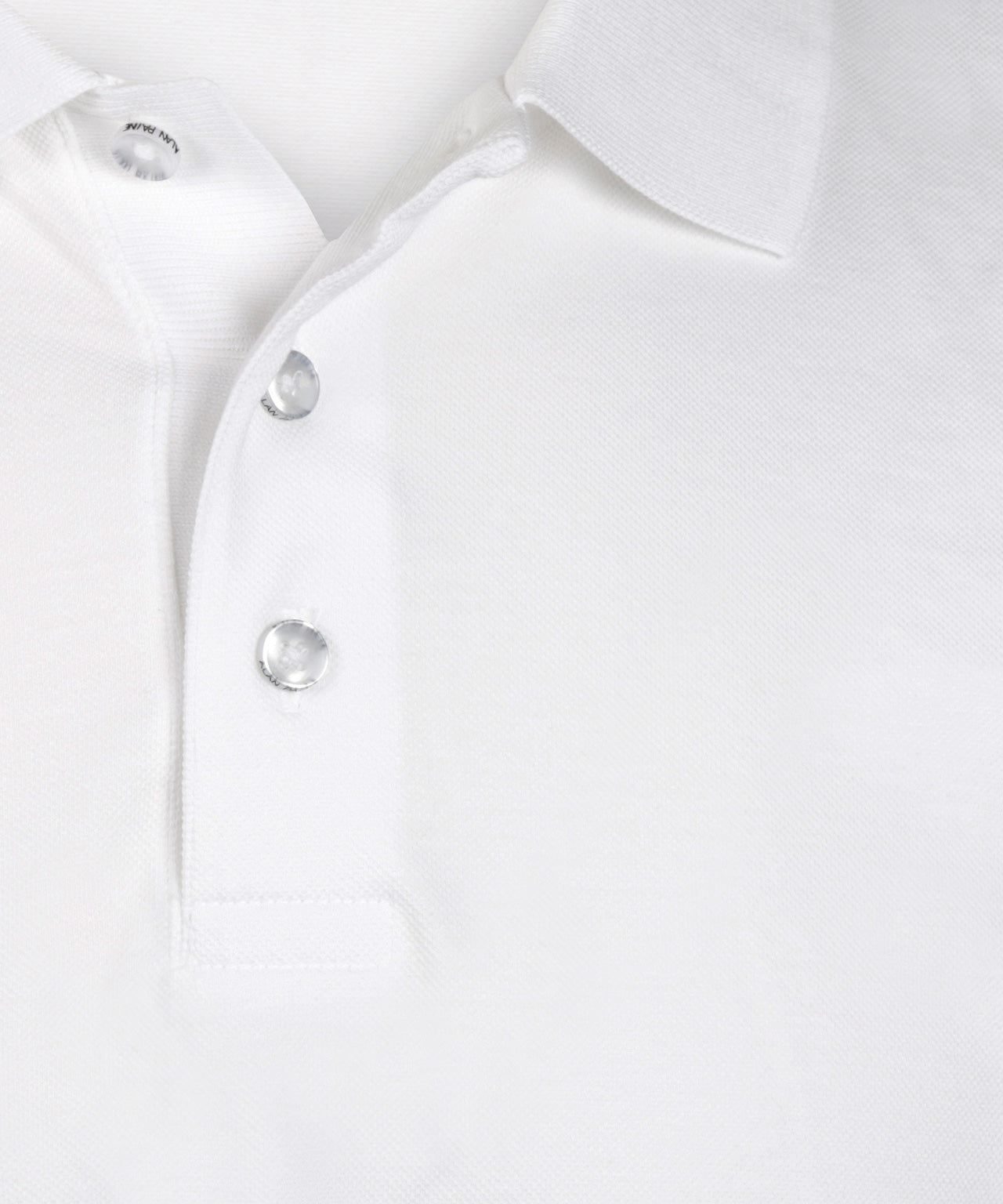 Polo lange mouw | White