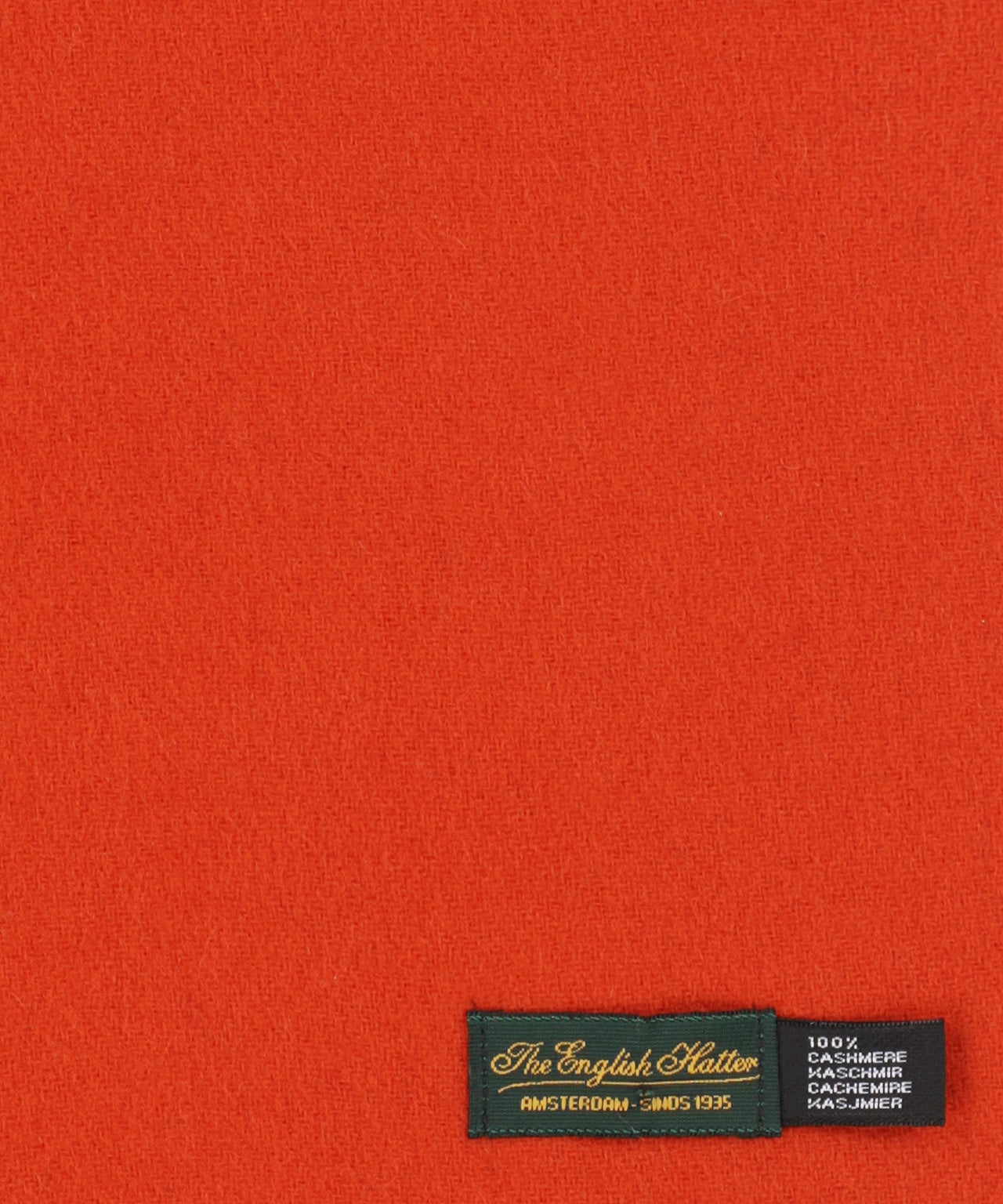 Sjaal 100% Cashmere | Oranje