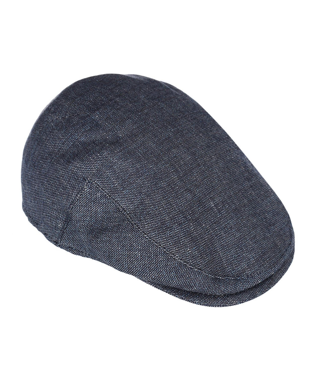Klassische Kappe aus 100 % Leinen | Blau