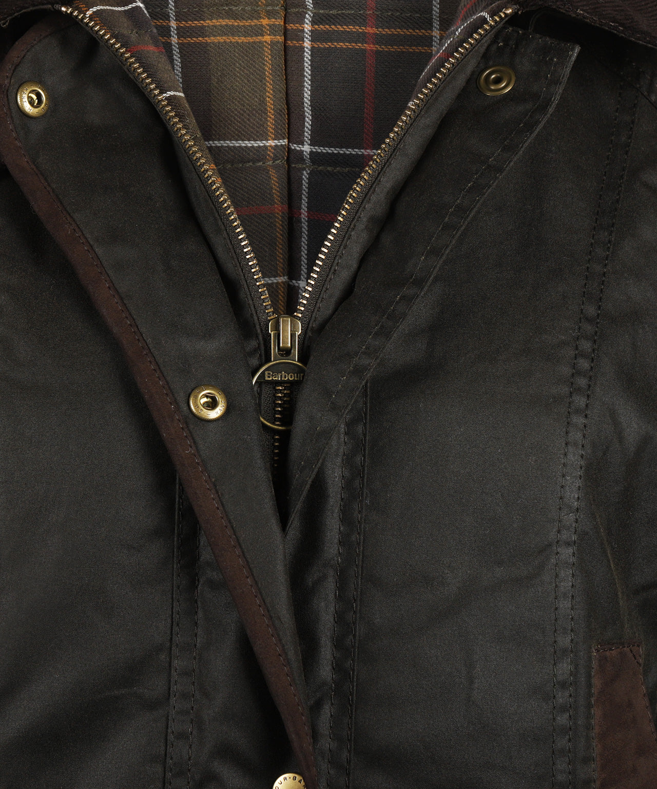 Barbour Bower Wachsjacke Damen | Grün