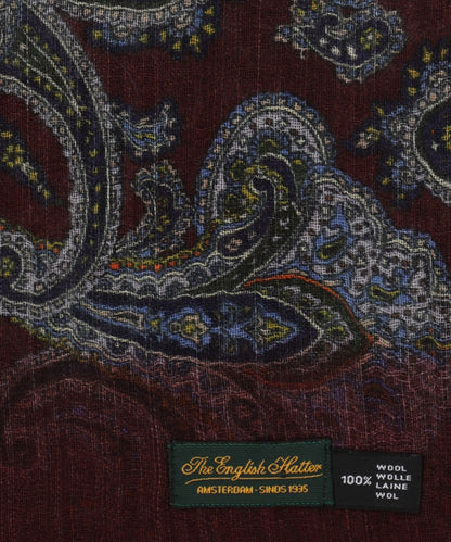 Sjaal Wol 70X180 CM | Bordaux