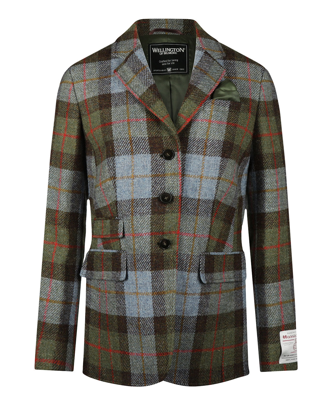 Colbert Harris Tweed Dames | Blauw | The English Hatter