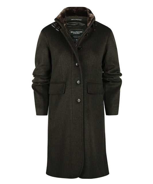 Tweedjacke für Damen | Grün