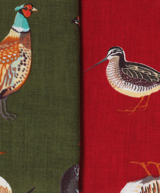 Zakdoeken 2-Pack | Bordeaux Groen