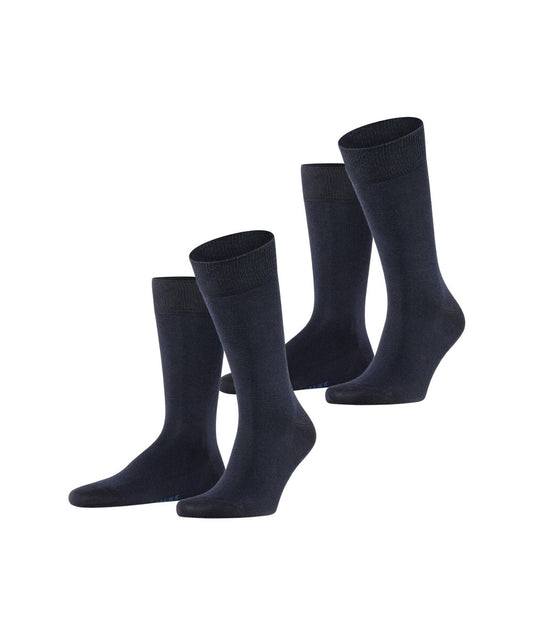 Falke 2er-Pack Happy | Dunkelblau