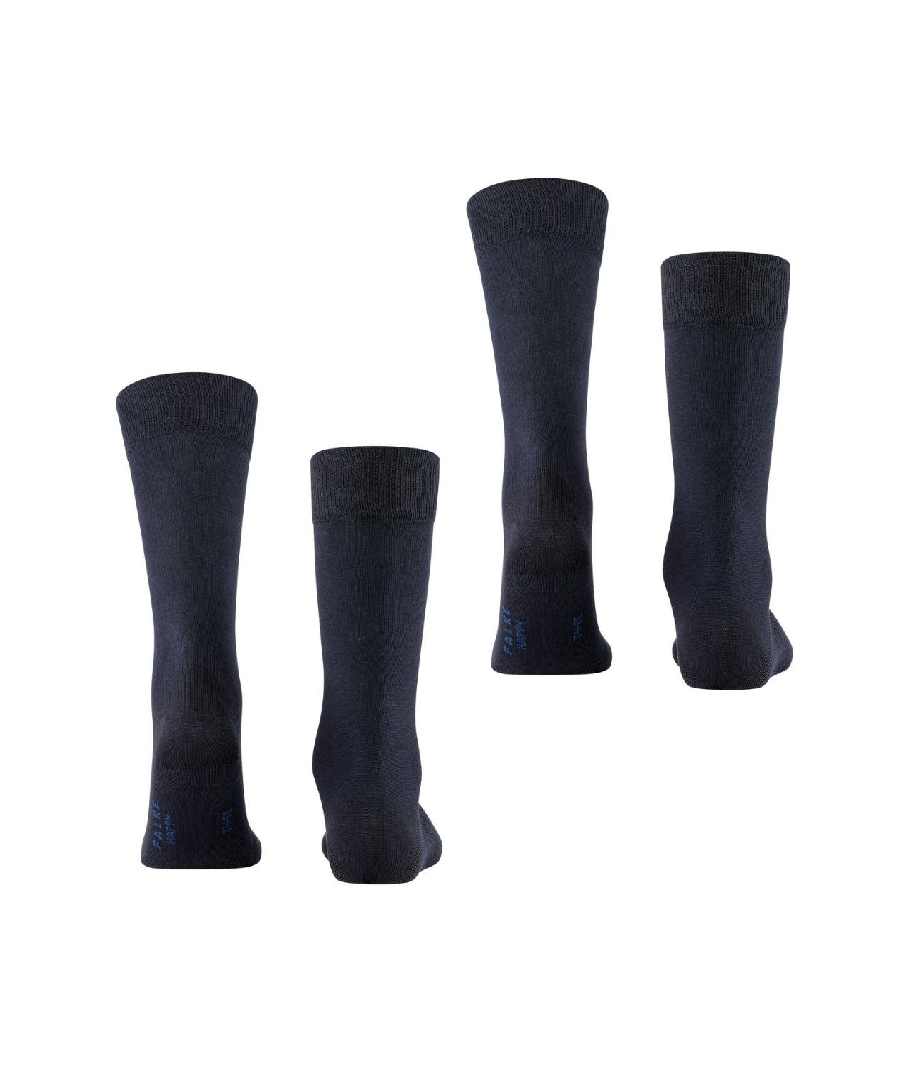 2 Pack Happy | Navy Blauw