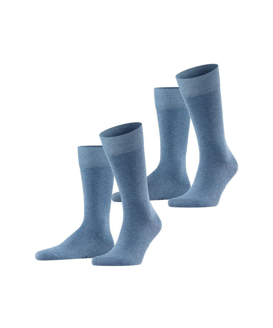 Falke 2er-Pack Happy | Blau