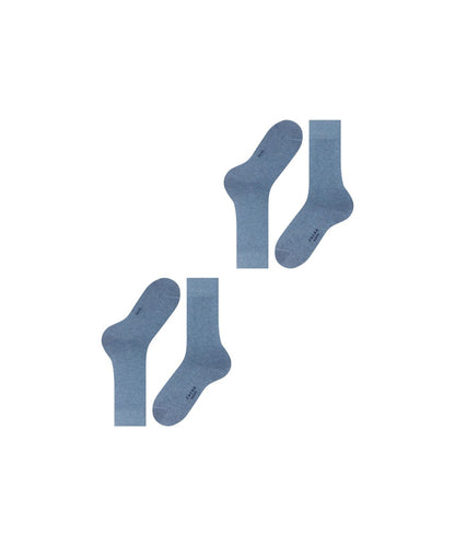 2 Pack Happy | Denimblauw