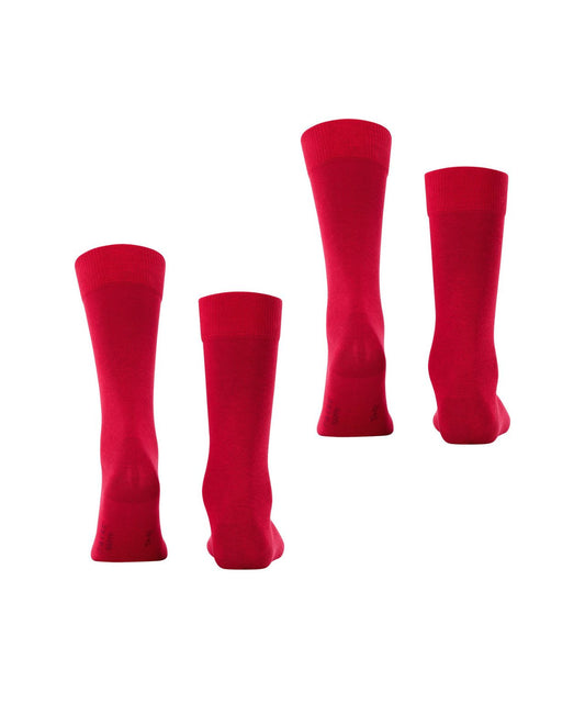 Falke 2er-Pack Happy | Rot