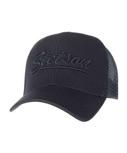 Stetson Trucker Cap Monochrom | Marineblau