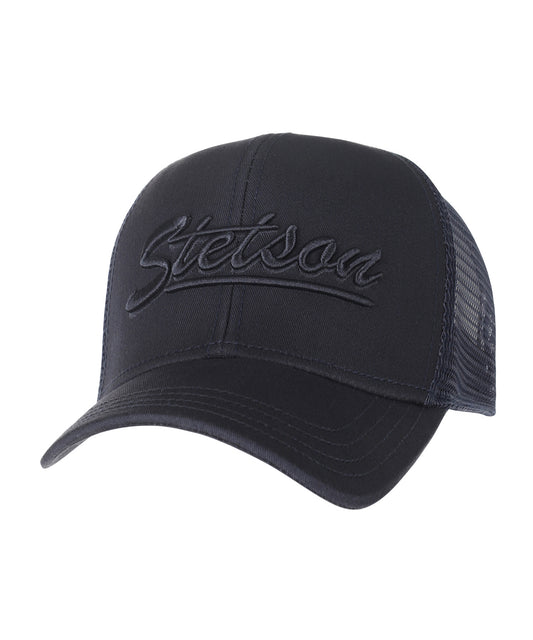 Stetson Trucker Cap Monochrom | Marineblau