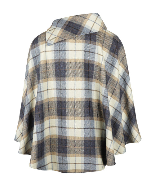 Poncho Dames | Blauw