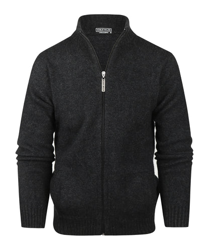Noble Wilde Zip Vest | Anthracite Gray