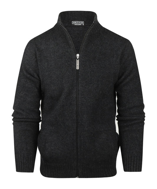 Rits vest | Antraciet
