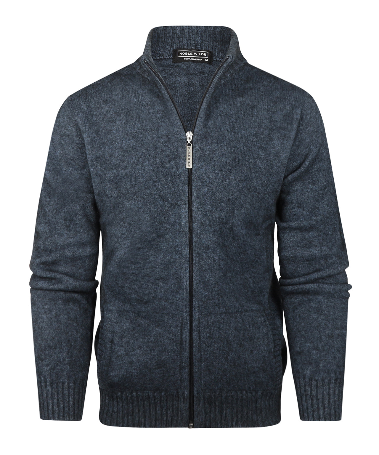 Noble Wilde Zip Vest | Blue