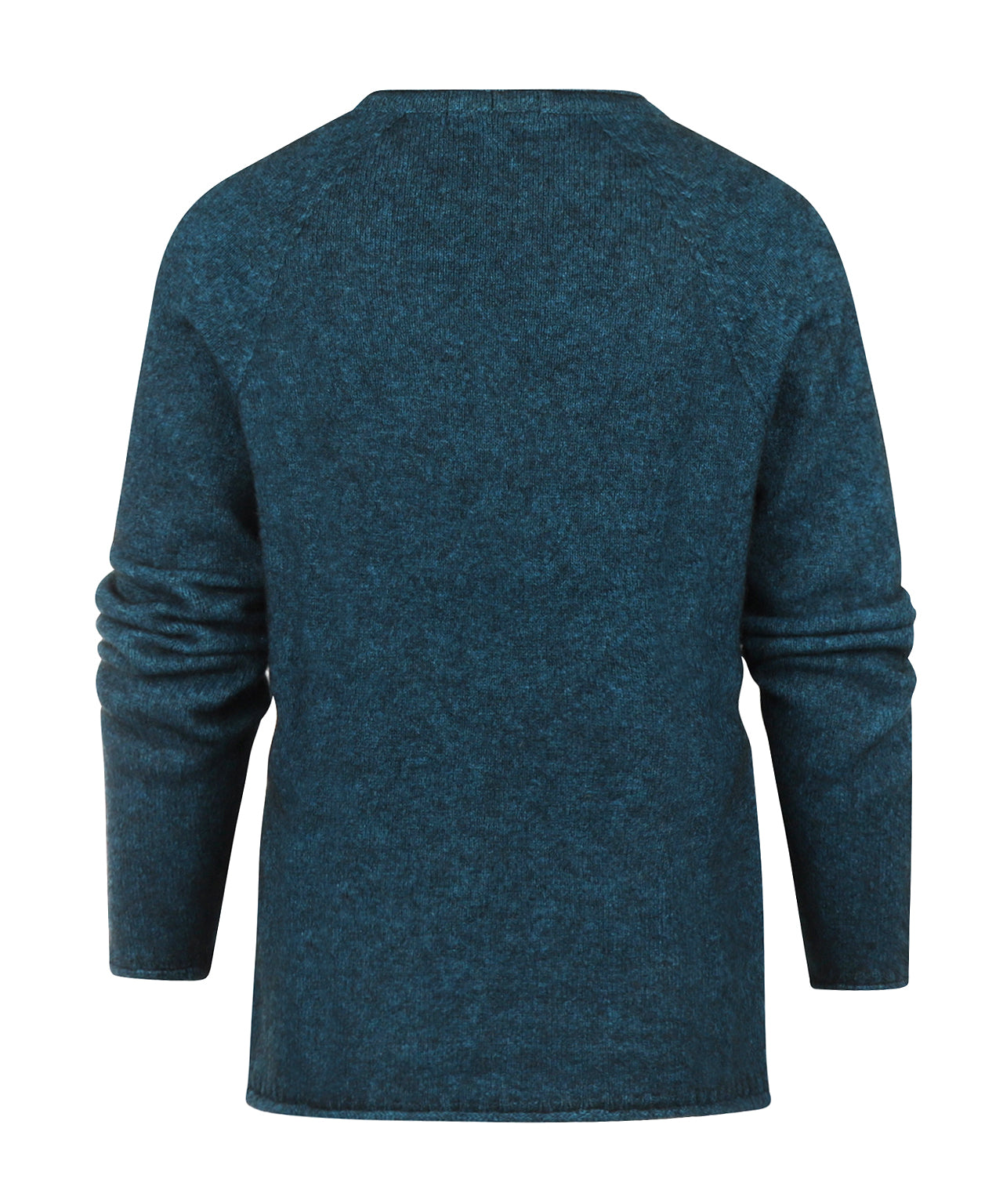 Ronde Hals Dames | Blauw melange
