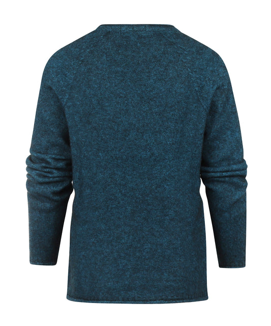 Noble Wilde Rundhalsausschnitt Damen | Blau