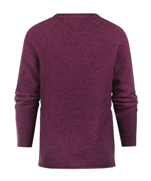 Noble Wilde Ronde Hals Dames | Paars