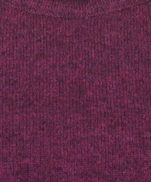 Noble Wilde Ronde Hals Dames | Paars