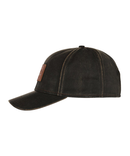Stetson Baseball Cap CO/PES Leather Patch | Brown