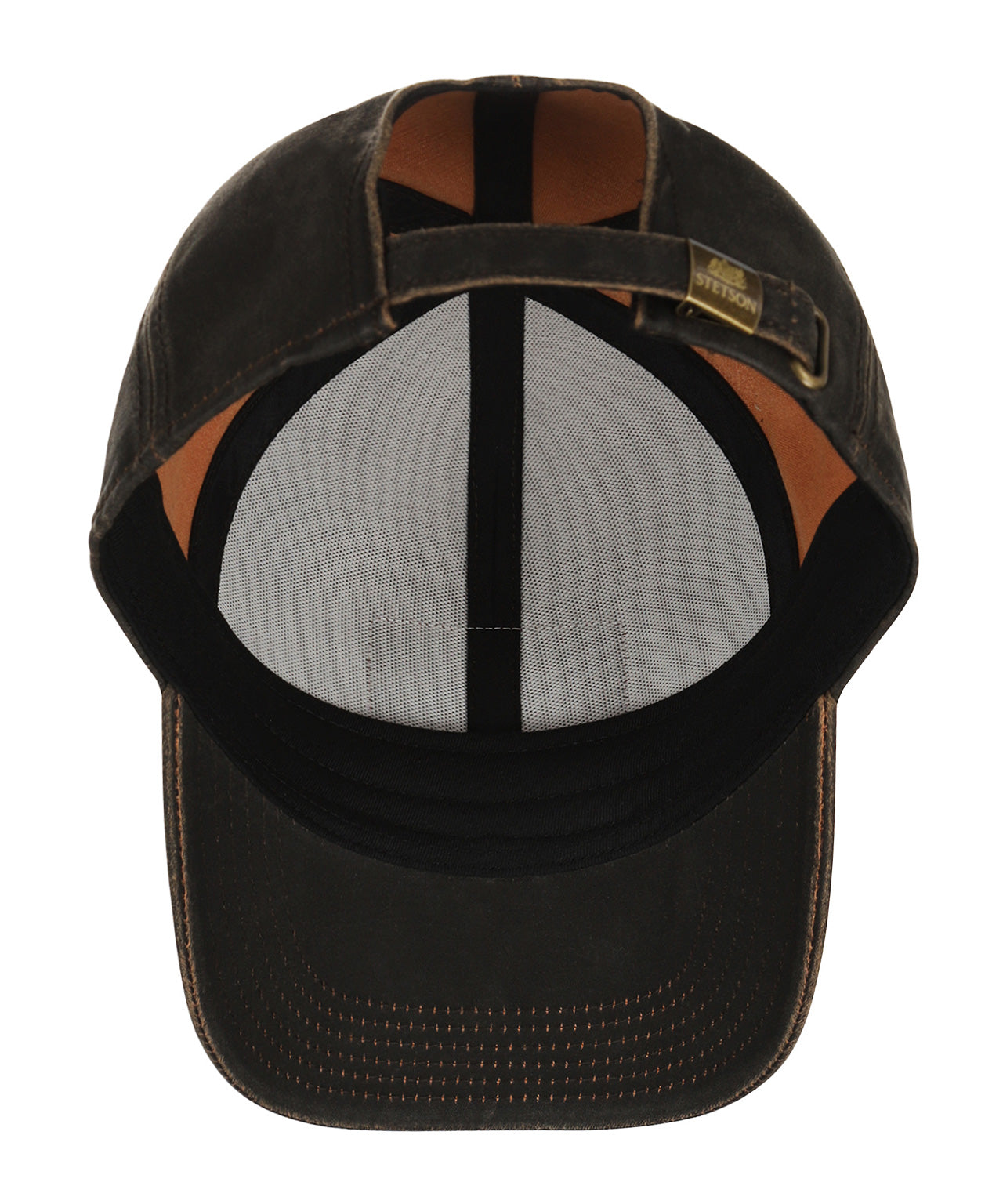 Stetson Baseball Cap CO/PES Leather Patch | Brown