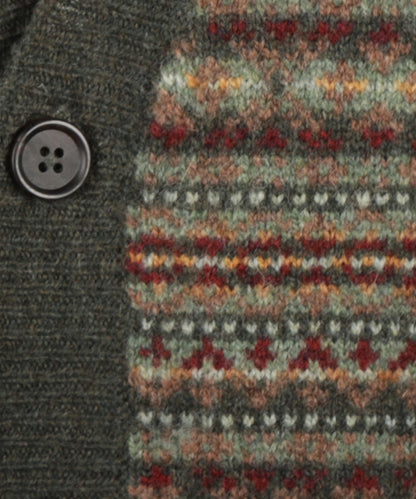 Alan Paine Spencer Fair Isle | Grün
