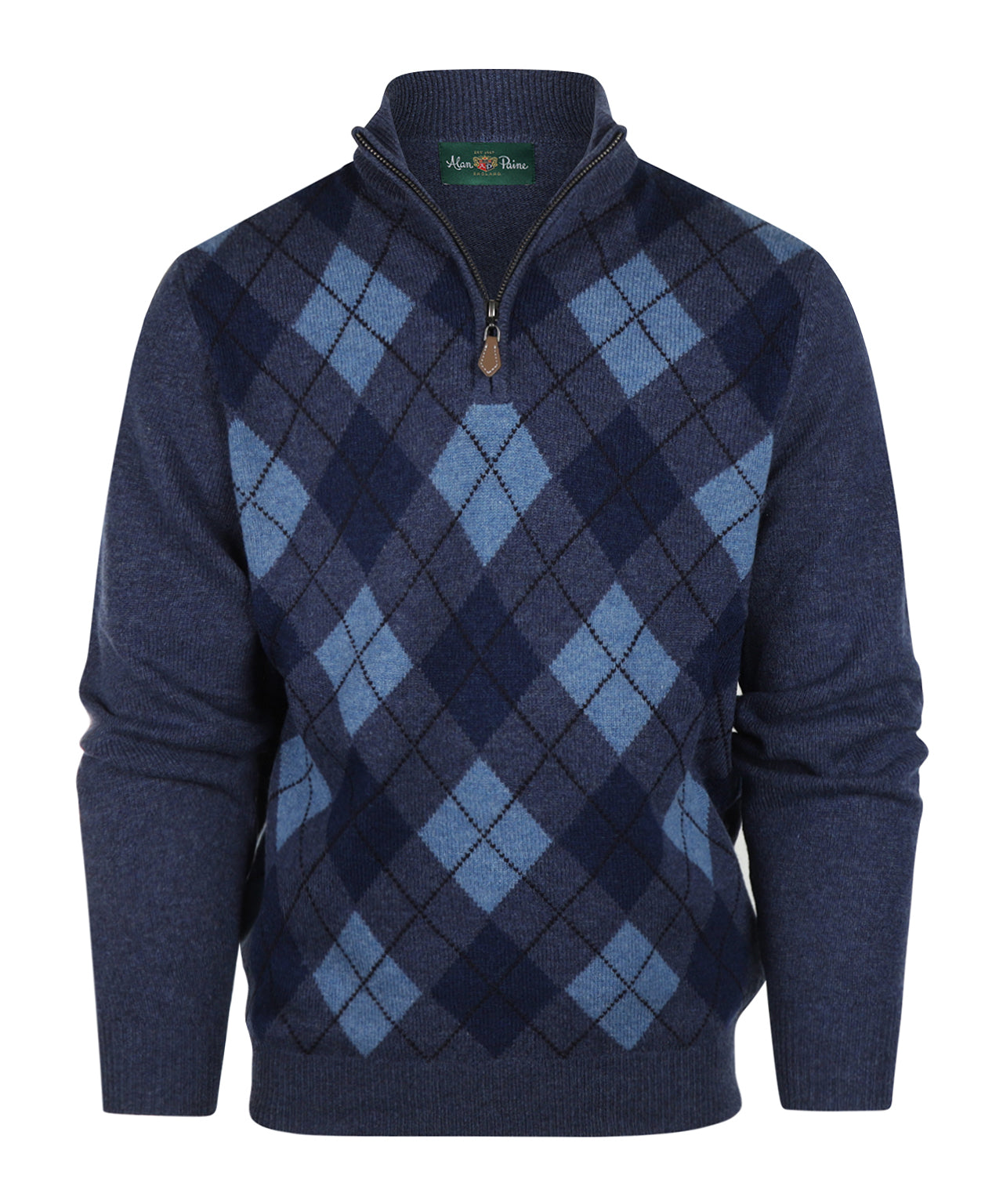 Alan Paine Turtle Zipper | Blau