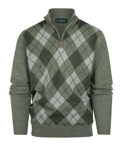 Alan Paine Turtle Zipper | Grün