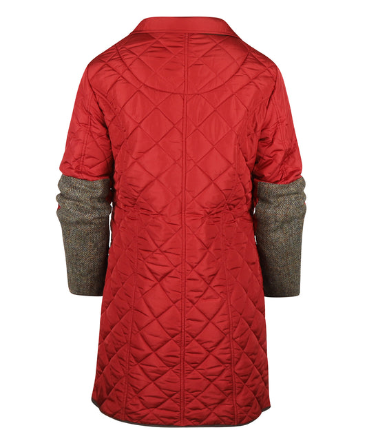 Quilt Jas Dames | Rood