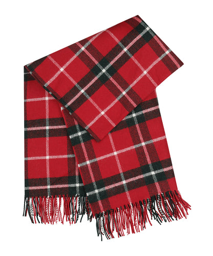 Plaid Lamswol 140X180 CM | Rood Tartan