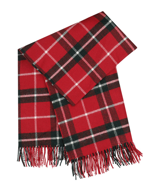Plaid Lamswol 140X180 CM | Rood Tartan