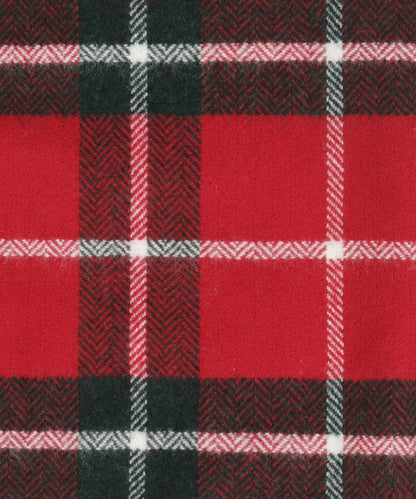 Plaid Lamswol 140X180 CM | Rood Tartan