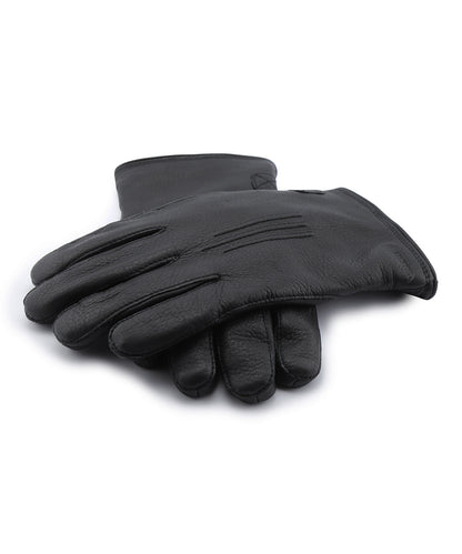 Handschoen Deerskin Lambskin | Black