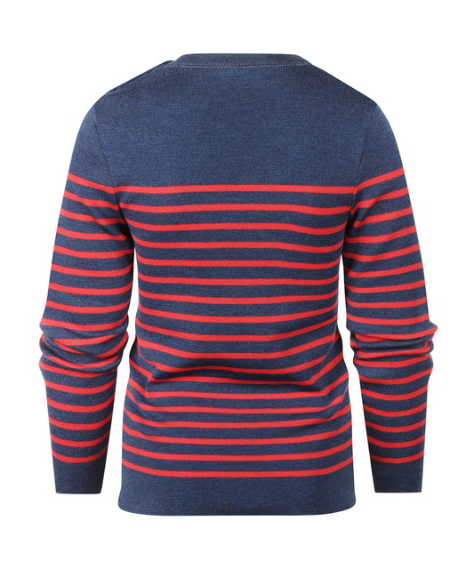 Saint James Pullover Maree IIR | Blau