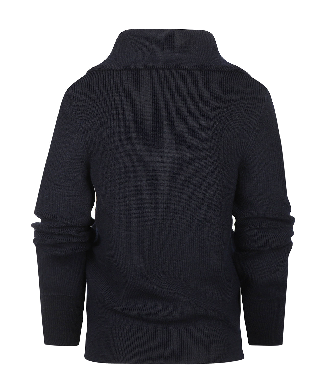 Saint James Damen-Pullover mit Reißverschluss | Marineblau