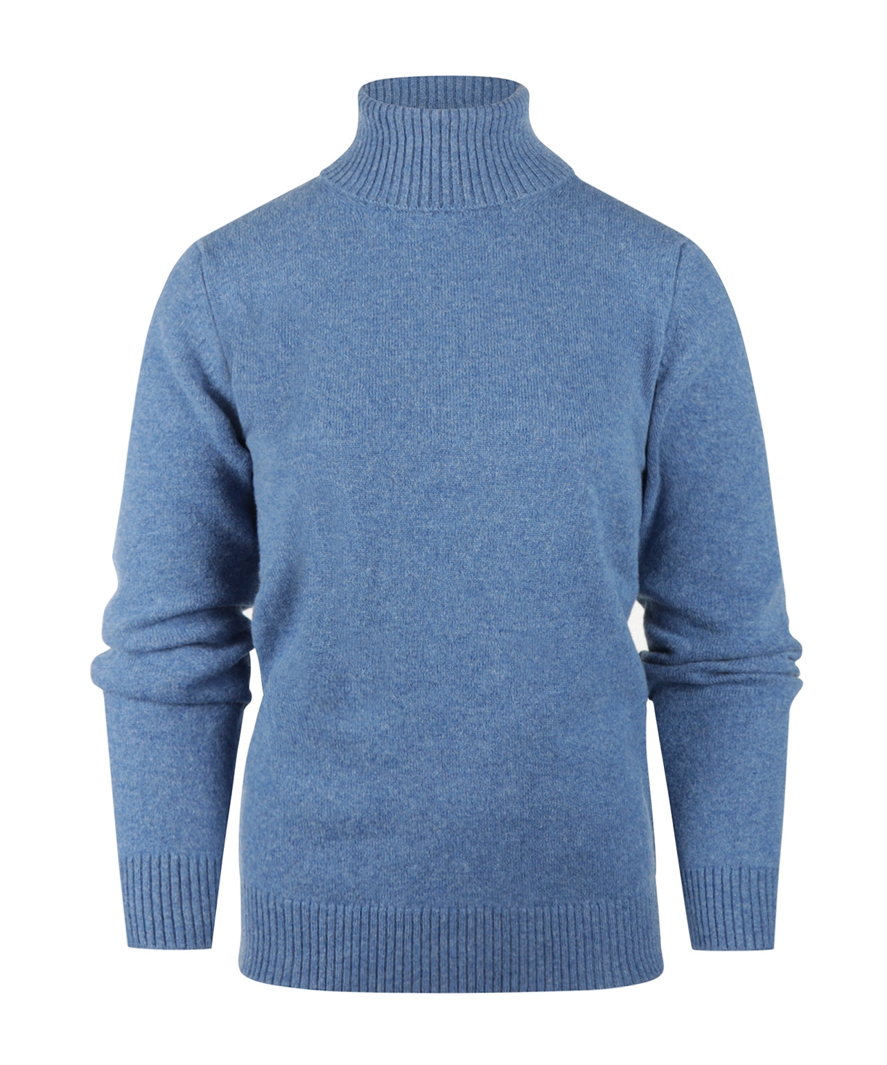William Lockie Damen Kol Lammwolle | Blau