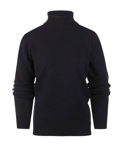 Dames Kol Lamswol | Navy