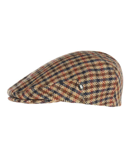 Klassieke Cap | Beige Navy Houndstooth