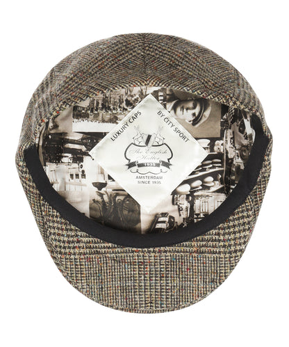 Klassische Herrenkappe | Braun
