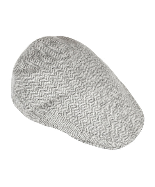 Klassieke Cap | Grijs Wit Houndstooth