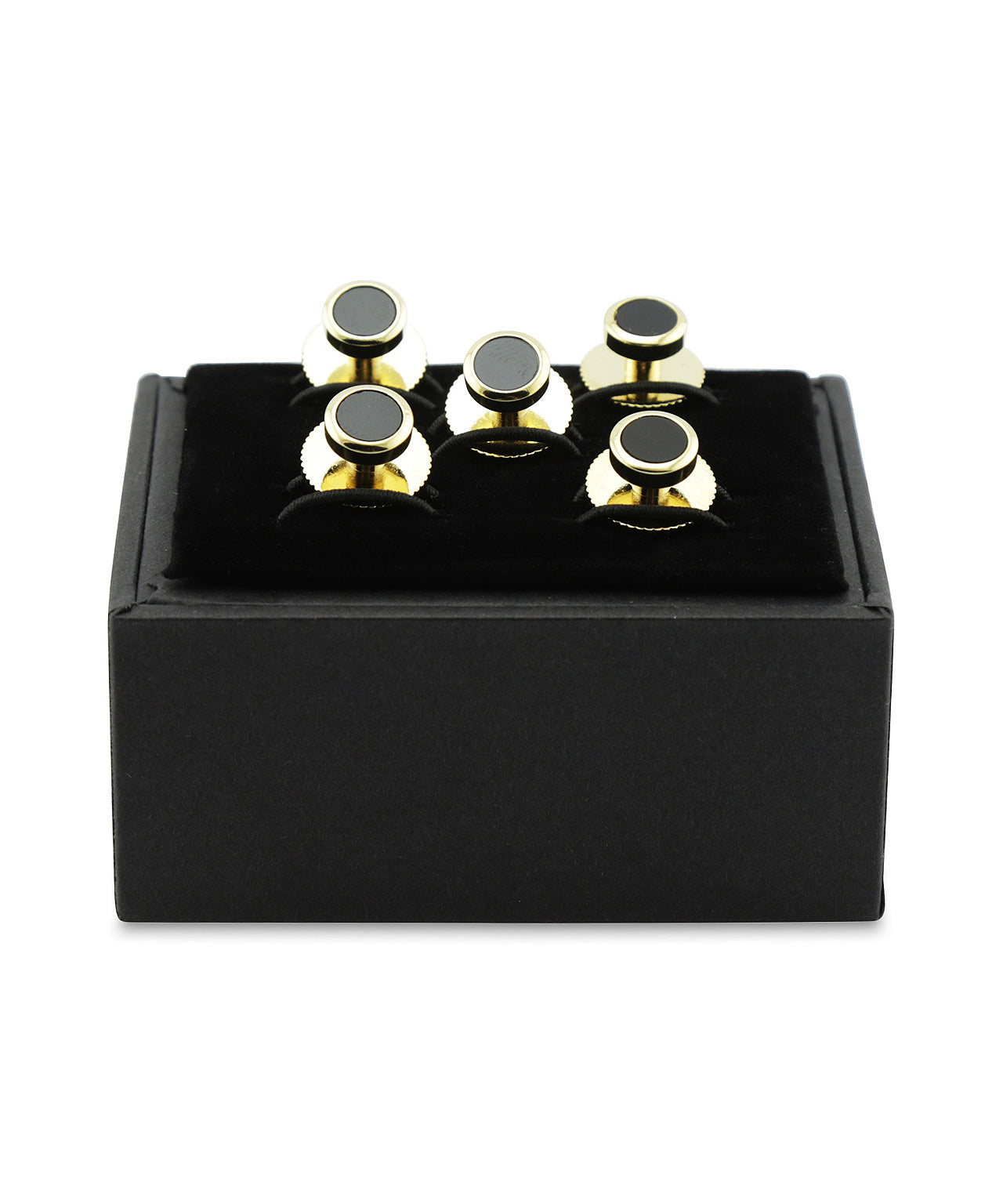 Dress Studs per set 5 stuks | Goud Zwart