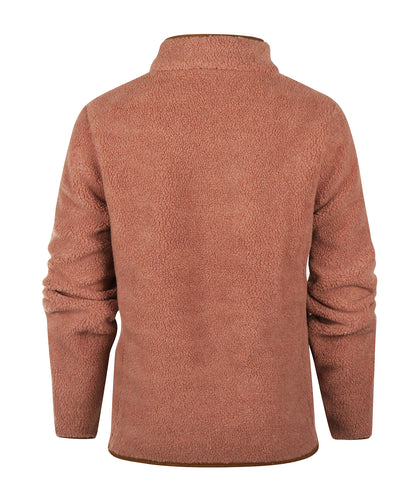 Dames Laven Fleece Pullover | Vintage Pink