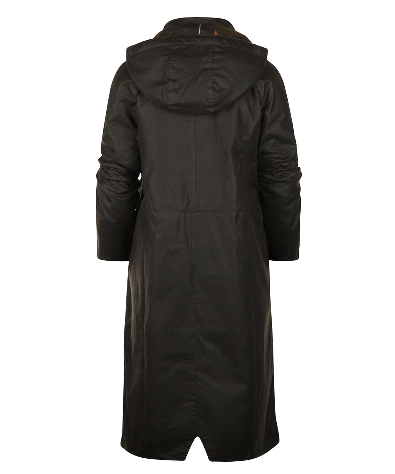Barbour Long Cannich Wax Jacket Women's | Green