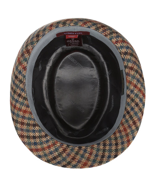 Trilby Hoed Ruit | Bruin