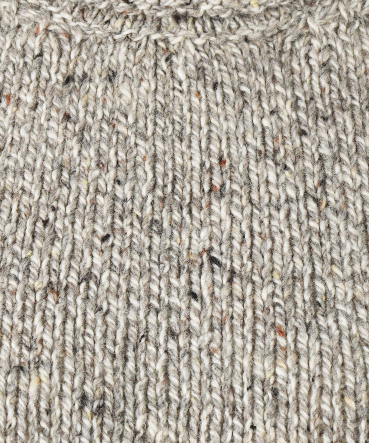 Damen-Pullover mit Rundhalsausschnitt im Fischerstil | Braun
