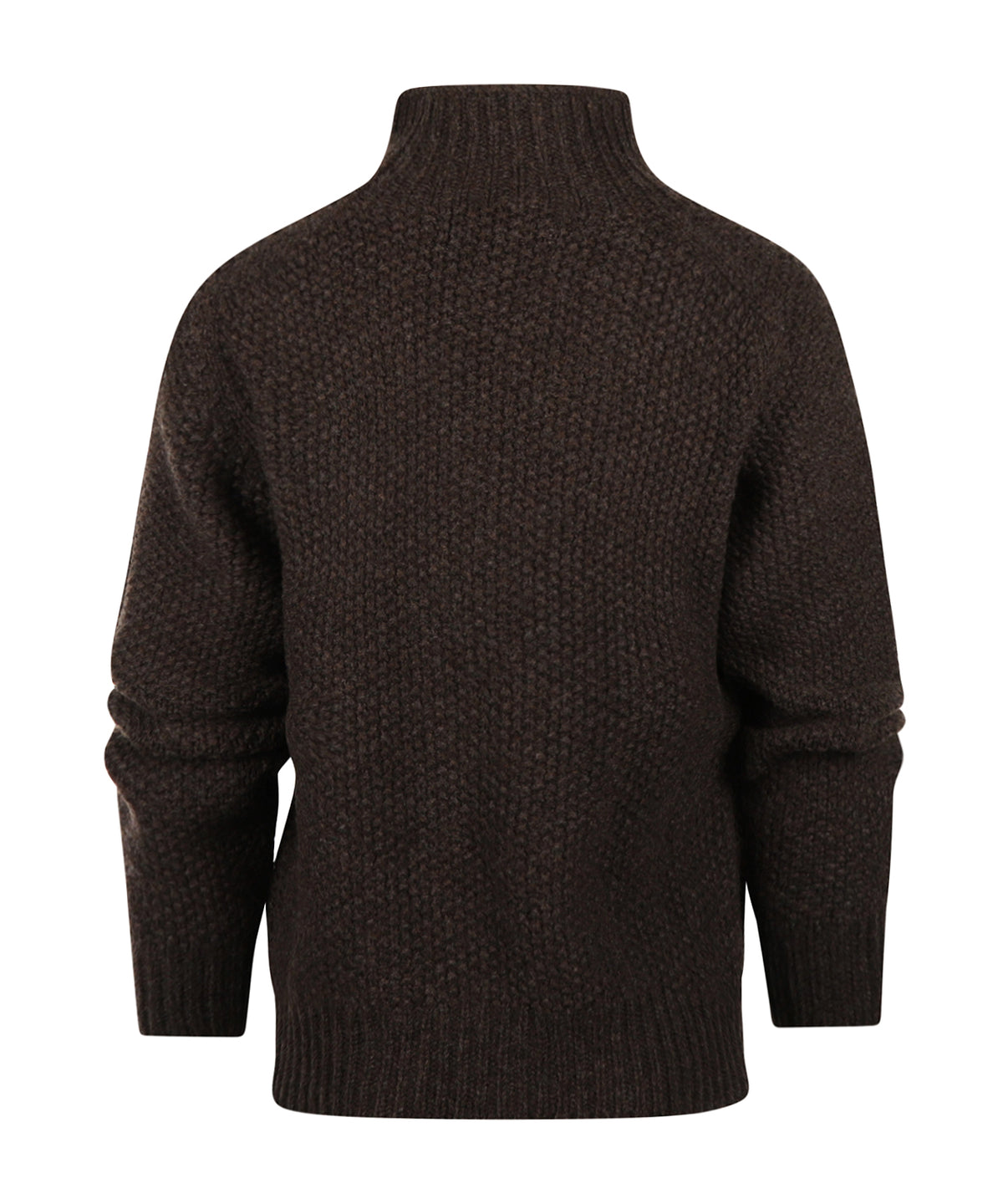 Harley of Scotland Damen-Pullover mit Schildkrötenmotiv | Braun