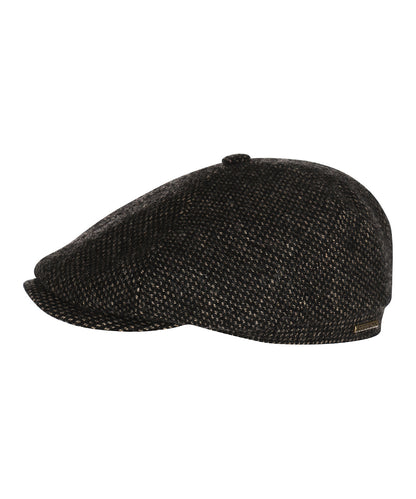 Stetson 6-Panel-Balloon-Cap aus Wolle | Schwarz