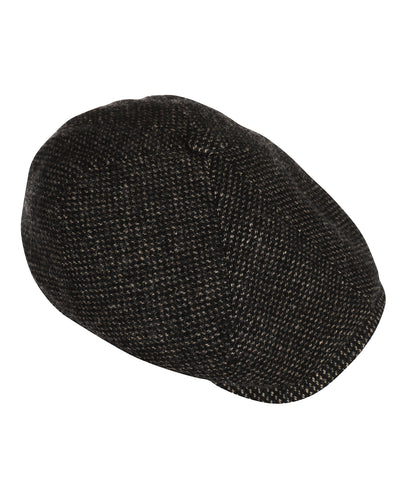 Stetson 6-Panel-Balloon-Cap aus Wolle | Schwarz