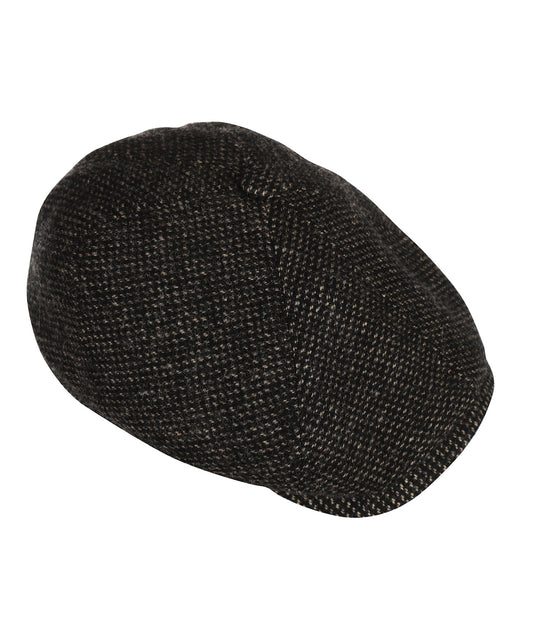 Stetson 6-Panel-Balloon-Cap aus Wolle | Schwarz