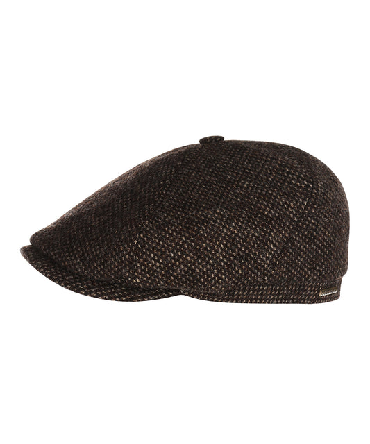 Stetson 6-Panel Ballonmütze aus Wolle | Braun